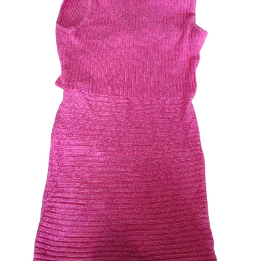 Elegant Pink Ruffle Mini Dress - Picture 3 of 3